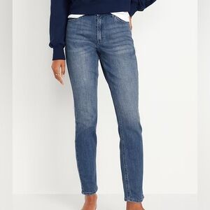 Old Navy High-Waisted Wow Straight Ankle Jeans